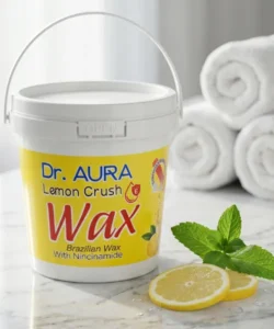 Natural lemon wax for gentle hair removal at home in Pakistan