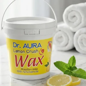 Natural lemon wax for gentle hair removal at home in Pakistan