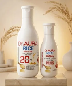 Rice skin polish with niacinamide for smooth, clear, and glowing skin in Pakistan