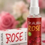 Natural rose water facial mist for oily and dry skin