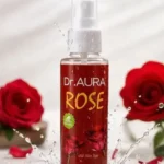 Rose water spray for instant skin hydration and freshness