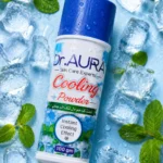 Cooling Powder for sweat relief, prickly heat protection, body odor control, and all-day summer freshness