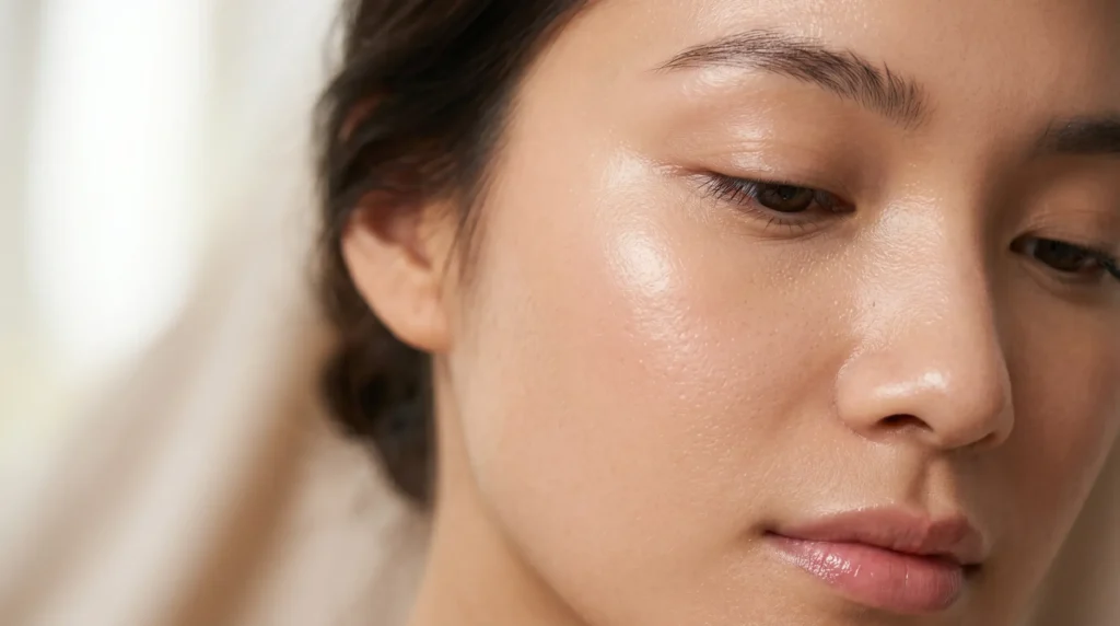 Dull skin to glowing skin transformation with skin polishing facial