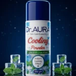 Summer cooling powder for excessive sweating, sticky skin, humidity discomfort, and body odor control