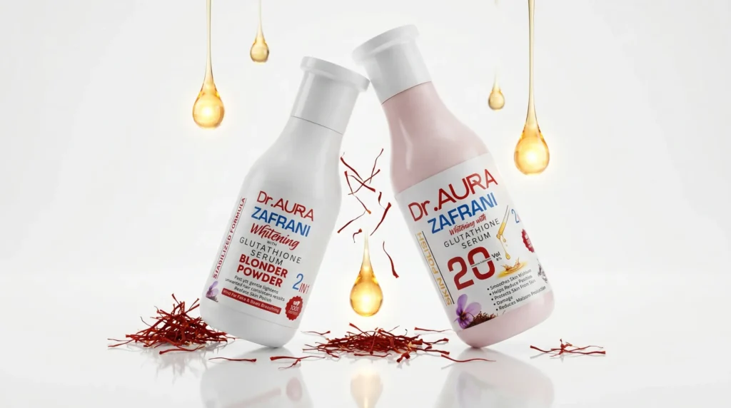 Dr. Aura Zafrani Skin Polish with glutathione and saffron
