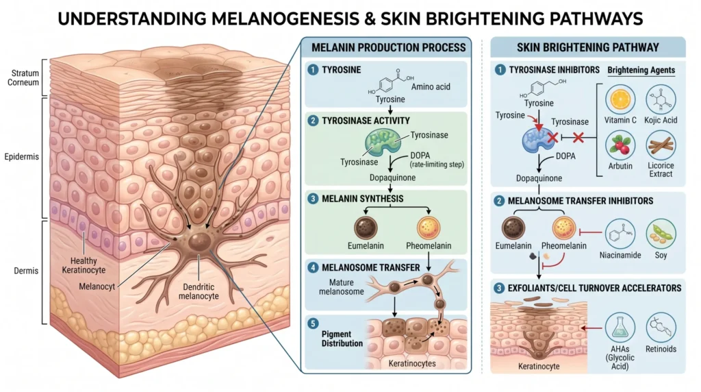 How glutathione supports skin brightening