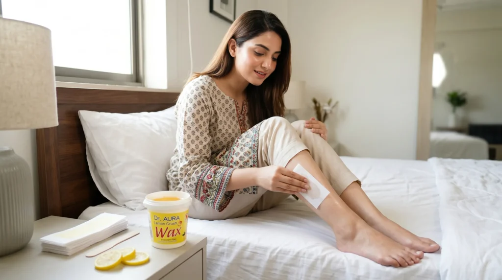 How to wax at home in Pakistan for smooth and long-lasting hair removal